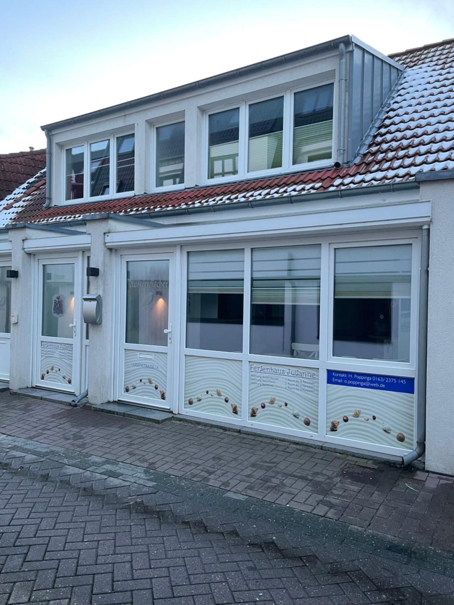 Haus Julianne, Wohnung Backbord, Familie Poppinga Norderney Bagian luar foto